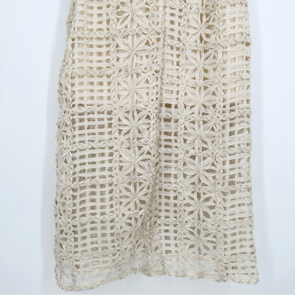 Endless Rose textured sleeveless maxi dress ivory - Picture 7 of 16